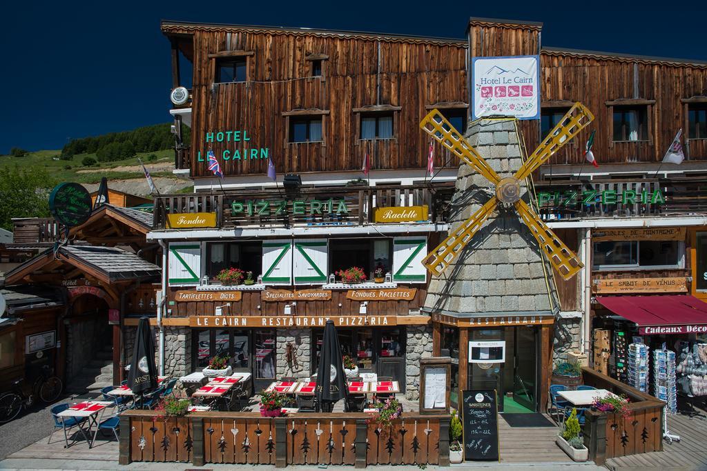 Hotel Le Cairn Les Deux Alpes Exterior foto